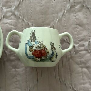 Mrs. Rabbit Bowl and Mug Set